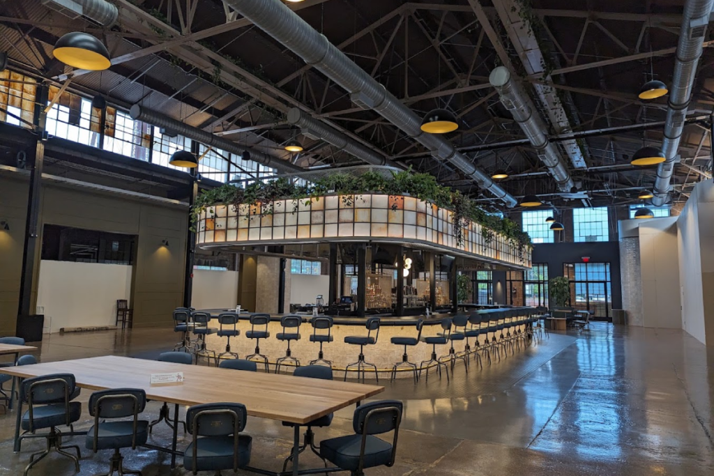 This Striking Tennessee Cocktail Bar Is Hidden Inside a Former Stove Factory