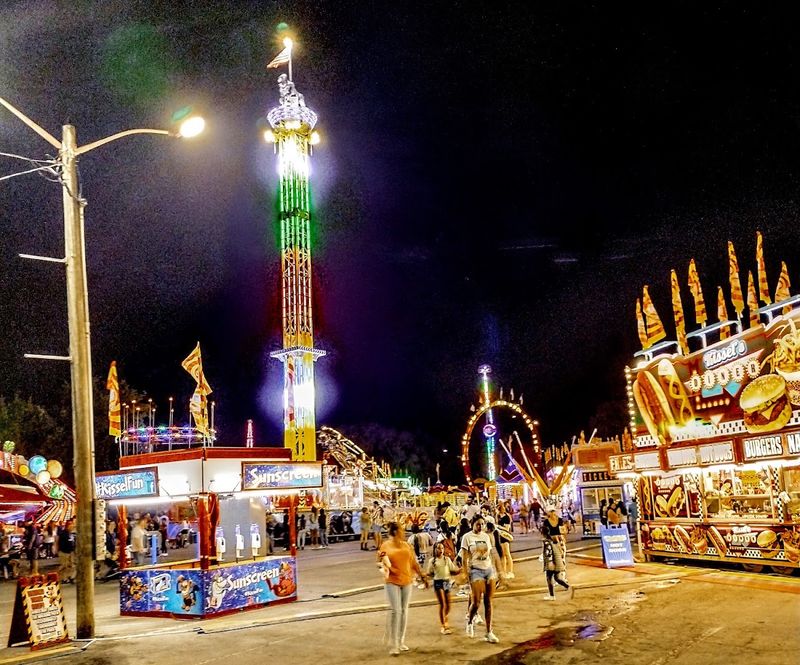 Thrill Rides and Midway Games Keep the Energy High