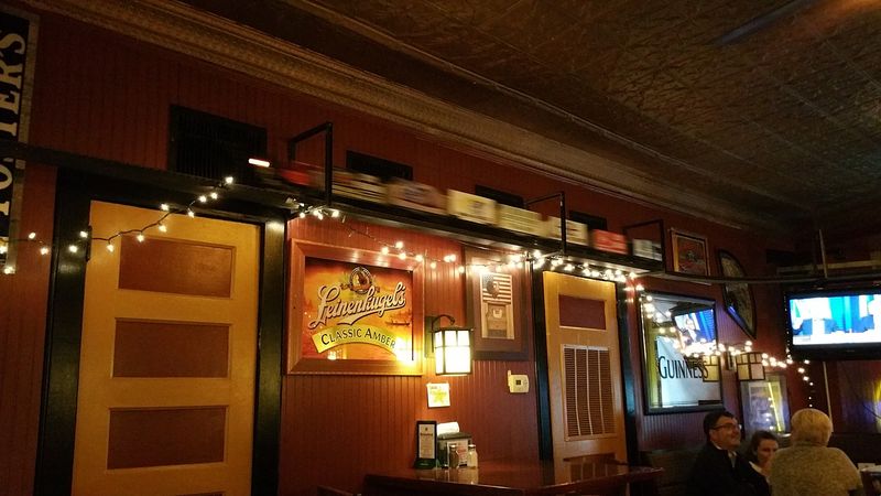 Tin Ceilings String Lights and Old-School Booths Set the Nostalgic Mood Tin Ceilings String Lights and Old-School Booths Set the Nostalgic Mood