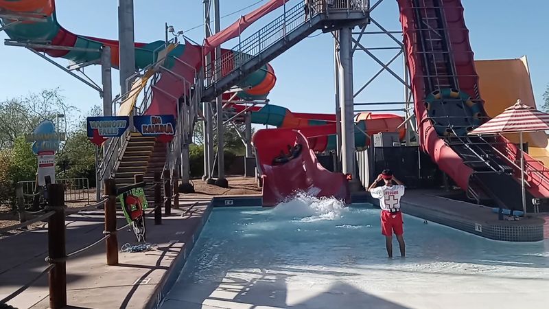Towering Water Slides Deliver Some of the Park’s Biggest Thrills