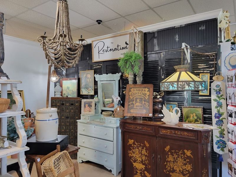 Vintage Furniture, Collectibles, And Curiosities Fill Every Corner Vintage Furniture, Collectibles, And Curiosities Fill Every Corner