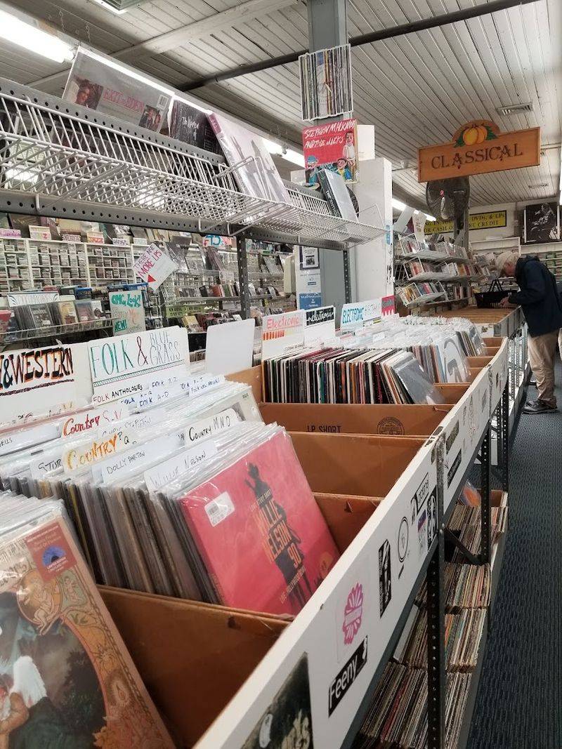 Vinyl CDs and Movies Cover Nearly Every Genre Imaginable
