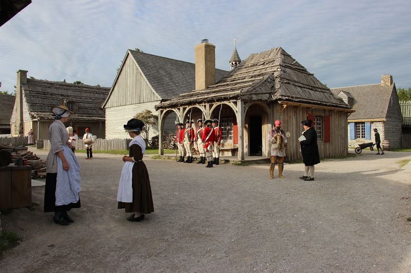 Walking Into a Reconstructed 1770s Stockade