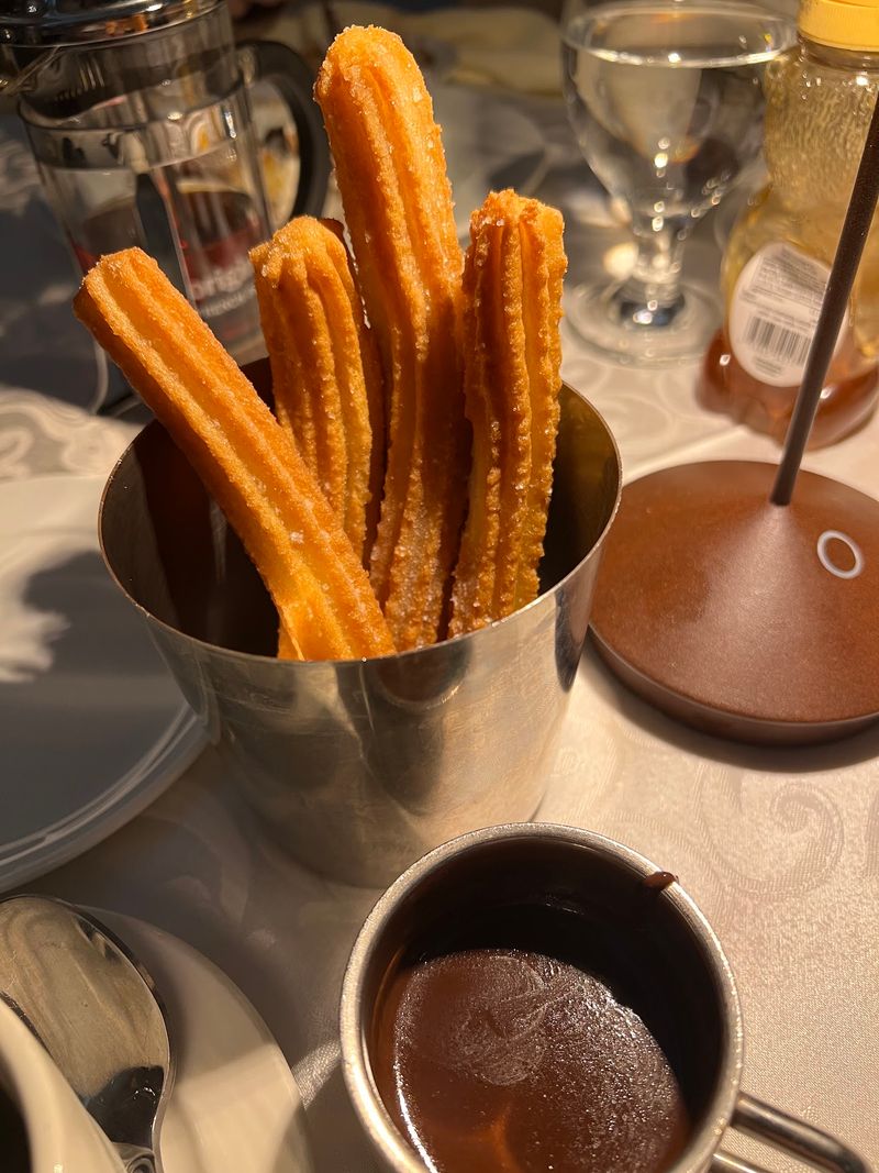 Warm Churros and Chocolate Provide One Final Surprise Before You Leave