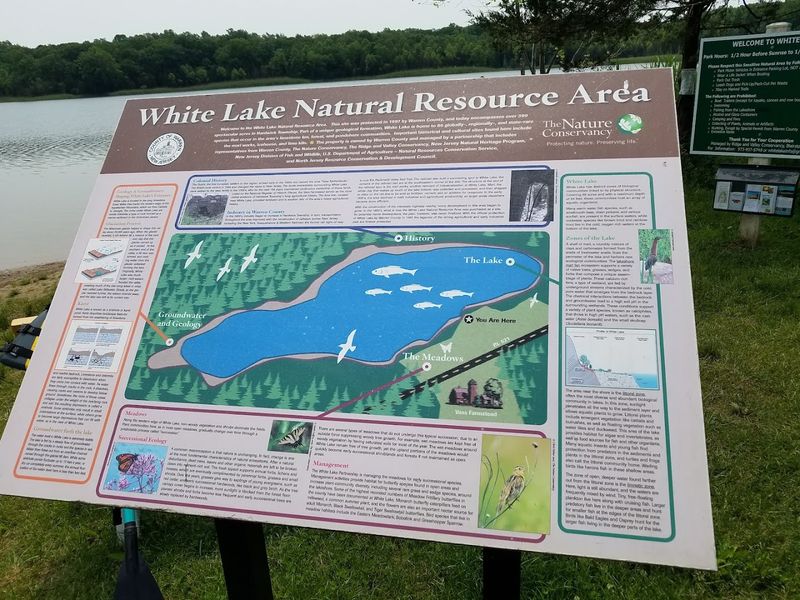 White Lake Knickerbocker Ice Company & Marl House Ruins - Blairstown