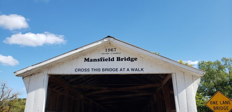 Historic Mansfield Covered Bridge (Carbon)