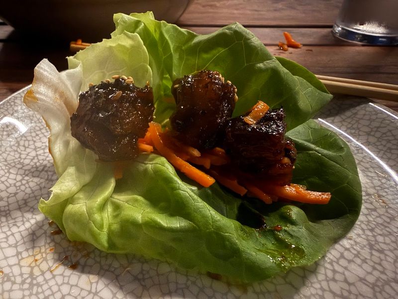 Burnt Ends Lettuce Wraps With Bold Flavors