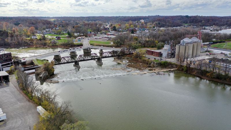 Zanesville Lock and Dam No. 10, Zanesville