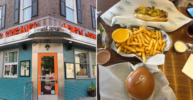 A Charming Pennsylvania Spot Where Philly Cheesesteaks Meet Ice Cream Counter Classics