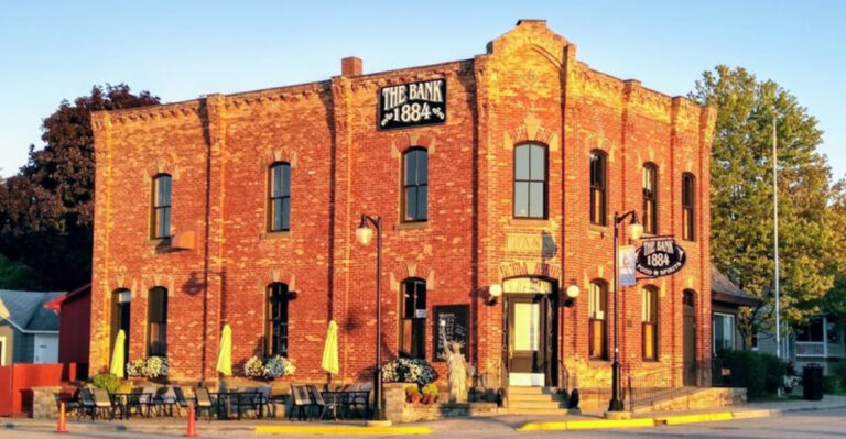 A Historic Michigan Bank Now Houses One Of The Midwest’s Most Memorable Restaurants