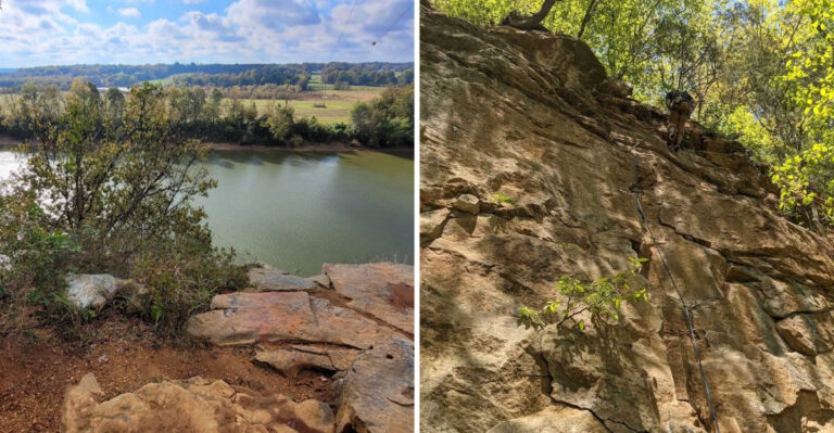 Adventure Awaits At This Tennessee Bluff Overlooking The Cumberland River