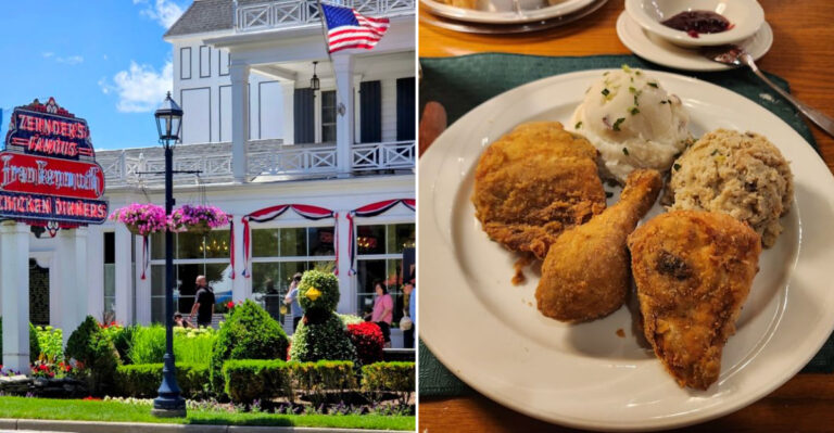 America’s Largest Family Restaurant Hides Michigan’s Famous All-You-Can-Eat Chicken Dinner