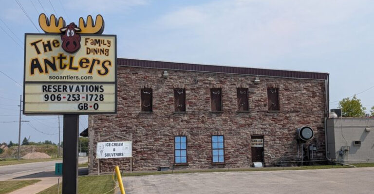 Antlers Overhead and Burgers on the Table Make This Michigan Restaurant Hard to Forget