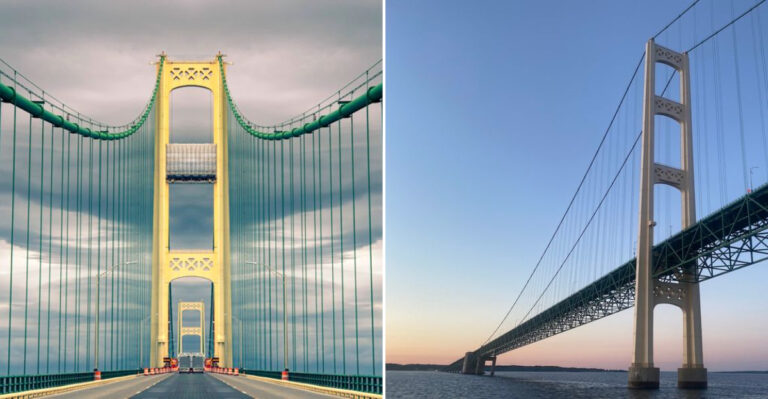 Catch the Mighty Mac at Sunset for One of Michigan’s Best Free Experiences