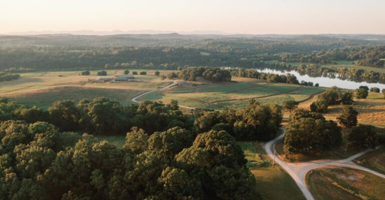 Escape To This Tennessee Preserve Where Rustic Cabins Meet Freshly Harvested Food