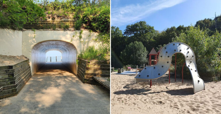 Families Are Discovering The Beach-Like Playground At This Michigan Park