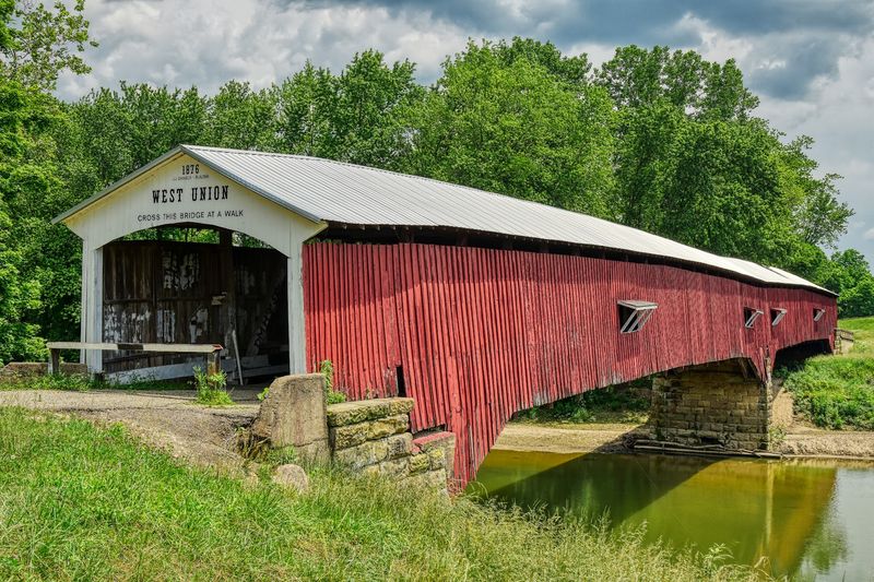 Historic West Union Covered Bridge (Montezuma)