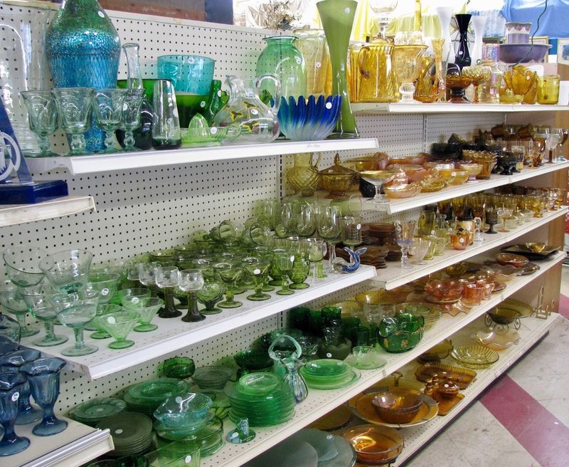 The Glassware Aisles Turn Into Their Own Expedition