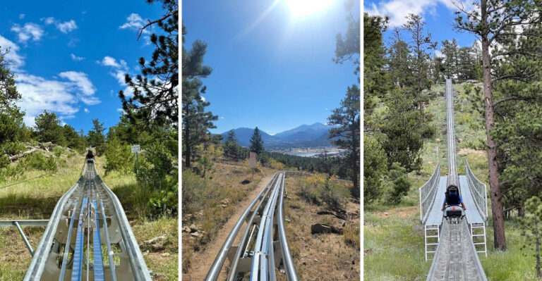 Gravity Takes Over on This Colorado Mountain Coaster Through the Ponderosa Pines