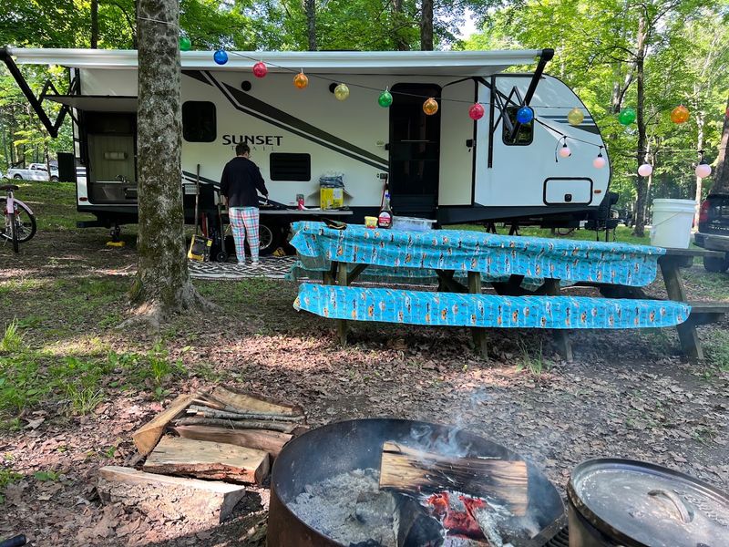 Camping, Campground Rhythm, and Staying Past Sunset Camping, Campground Rhythm, and Staying Past Sunset