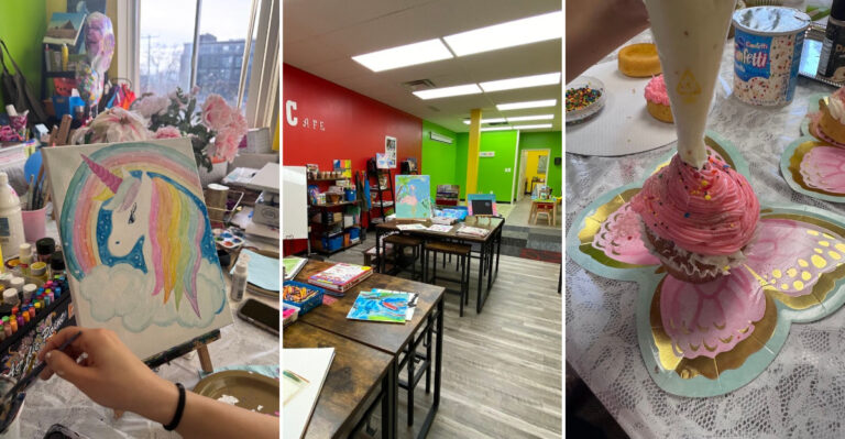 Kids Can Paint, Decorate Cupcakes, and Create for Hours at This Michigan Studio
