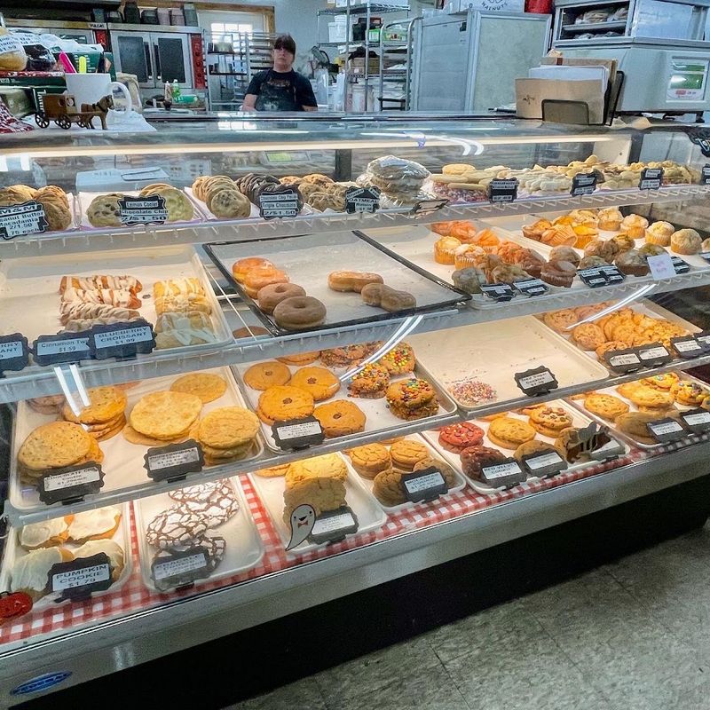 Bakery Cases, Fried Pies, and Cold Treats That Push the Stop Past Lunch Bakery Cases, Fried Pies, and Cold Treats That Push the Stop Past Lunch