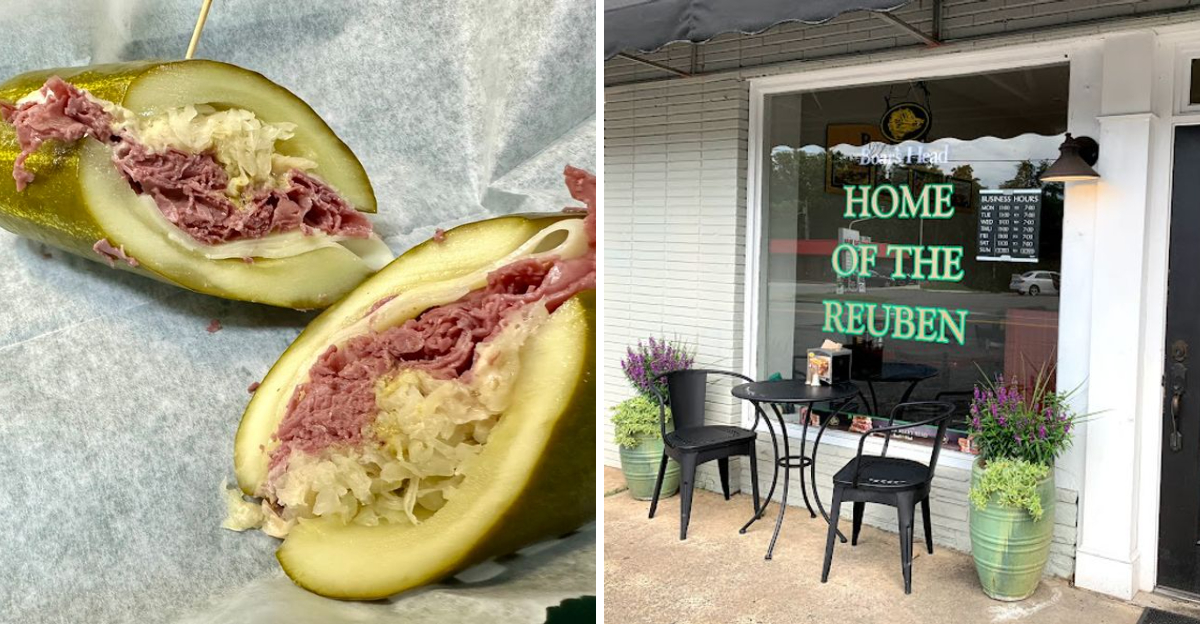 North Carolina Residents Keep Traveling For The Famous Pickle Sandwich At This Small Deli