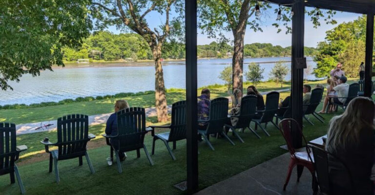 Nothing Beats A Tennessee Sunset Paired With Dinner Right On The Water