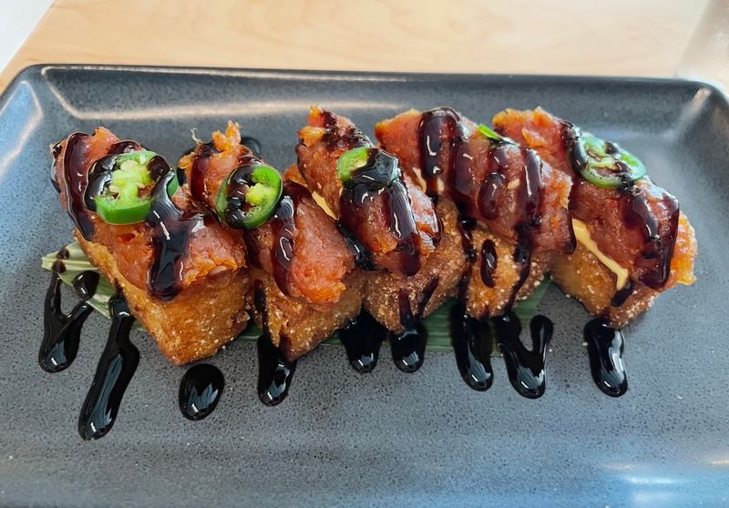 Tuna Crispy Rice That Sparks Debate