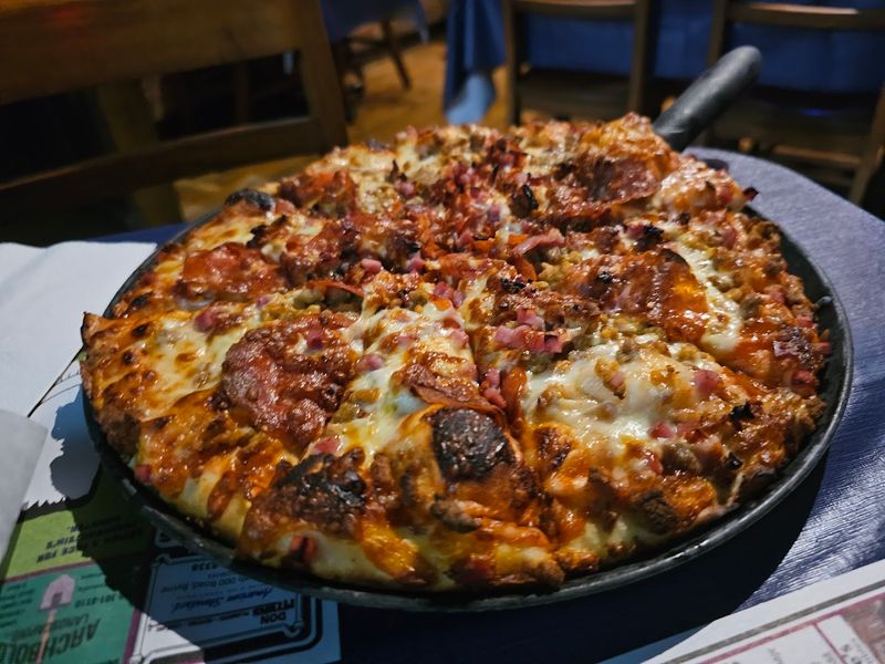 The Pizza Leans Playful, Rich, and Proudly Over the Top