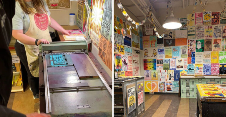 See How Iconic Concert Posters Are Still Made At This Tennessee Landmark