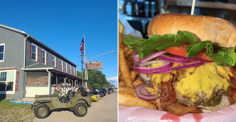 Since 1831, Michigan’s Oldest Bar Has Served Cold Drinks And Drive-Worthy Burgers