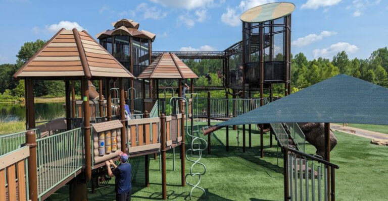 Spend The Day At This Missouri Park With A Giant Playground And Scenic Swimming Hole
