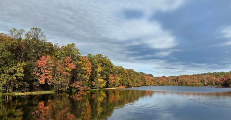 Step Into A Pennsylvania State Park Where 35 Miles Of Trails Stretch Through Two Lakes And a Vast Untamed Forest