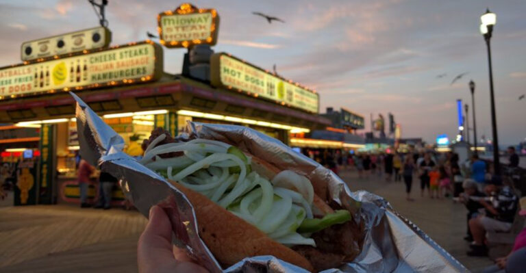The Cheesesteaks at This Classic New Jersey Shore Grill Have a Legendary Following
