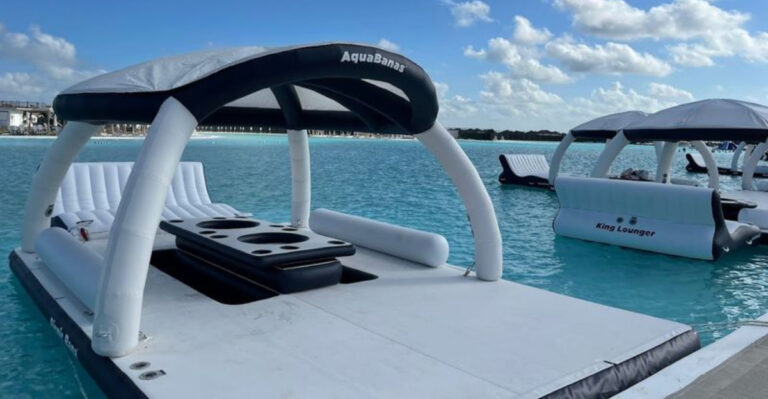 These Floating Cabanas On A Crystal-Clear Texas Lagoon Look Like Paradise