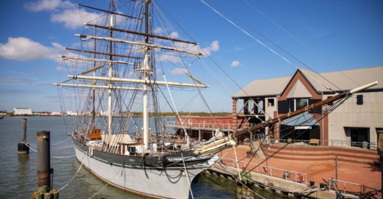 This 1877 Tall Ship Is One Of The Most Fascinating Hidden Gems On The Texas Coast