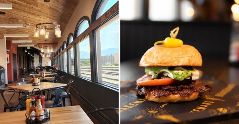This 1887 Colorado Train Depot Has Been Restored Into One of the State’s Most Charming Diners