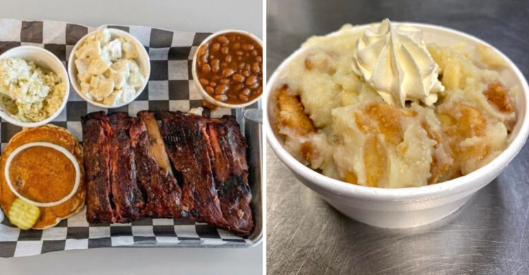 This Beloved Tennessee BBQ Joint Has Locals Hooked On Slawburgers, Ribs, And Homemade Banana Pudding