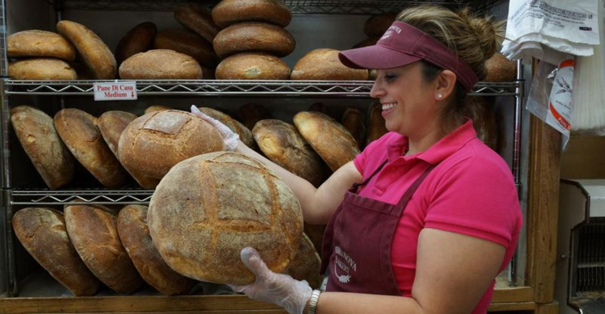 This Classic Little Italy Bakery in New York Still Bakes Bread the Old-Fashioned Way
