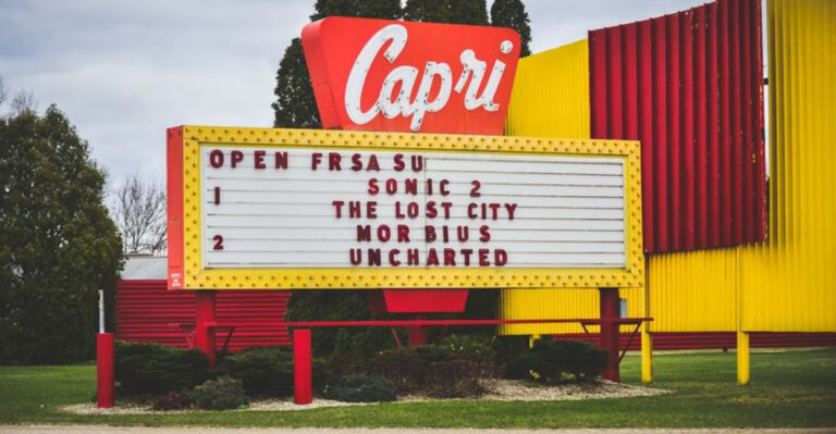 This Classic Michigan Drive-In Still Delivers Pure Summer Magic Under The Stars