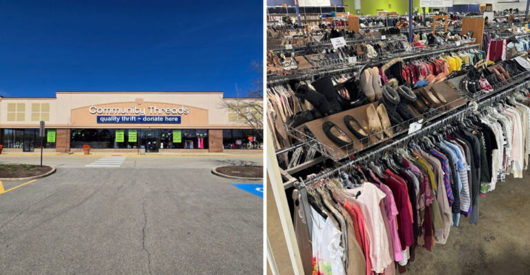 This Gigantic Thrift Store in Illinois Lets You Fill a Cart for Just $50
