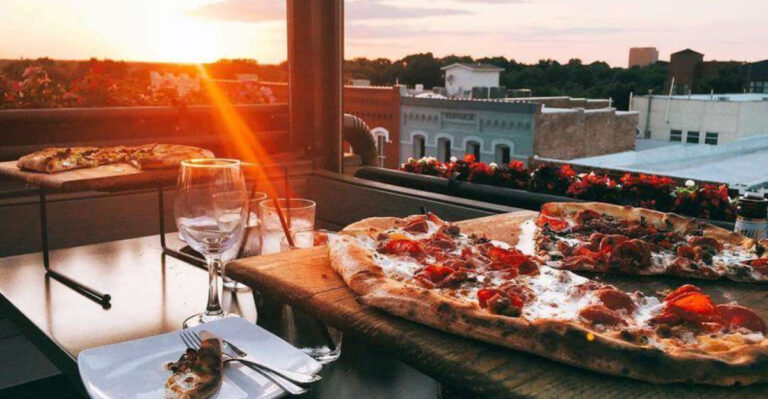 This Handmade Texas Pizza Starts With Dough Fermented For Nearly 72 Hours
