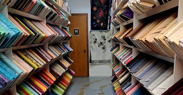 This Hidden Fabric World In Pennsylvania Holds Thousands Of Bolts For Creative Makers