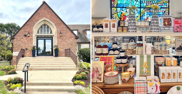 This Historic Illinois Church Is Now a Gift Shop Packed With Unexpected Finds