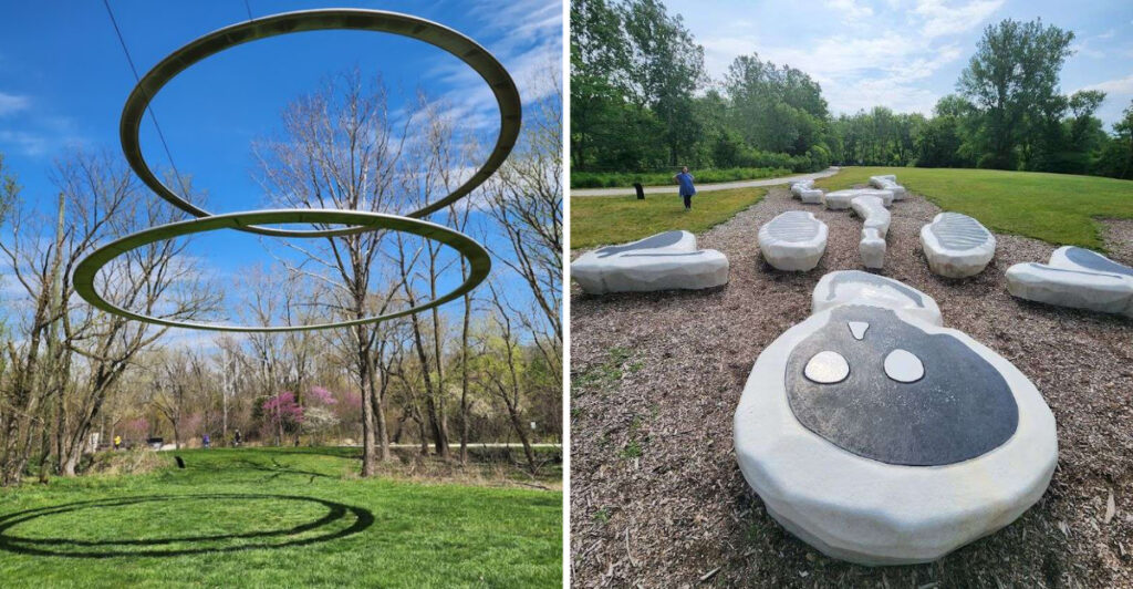 This Indiana Sculpture Forest Lets You Explore Million-Dollar Art for Free