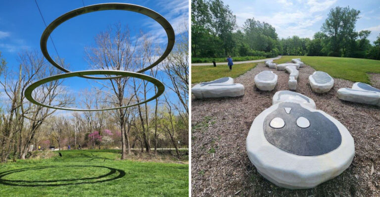 This Indiana Sculpture Forest Lets You Explore Million-Dollar Art for Free