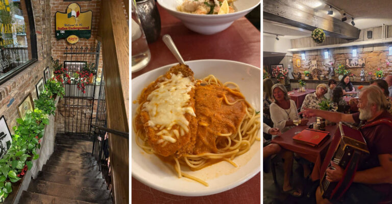 This Italian Restaurant in Colorado Lets You Dine in a Historic Underground Setting