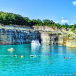 This Missouri Quarry Became A Crystal-Blue Summer Waterpark You Have To See