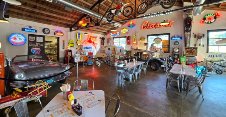 This Ohio Diner Seems Simple Until The Classic Cars Catch Your Eye